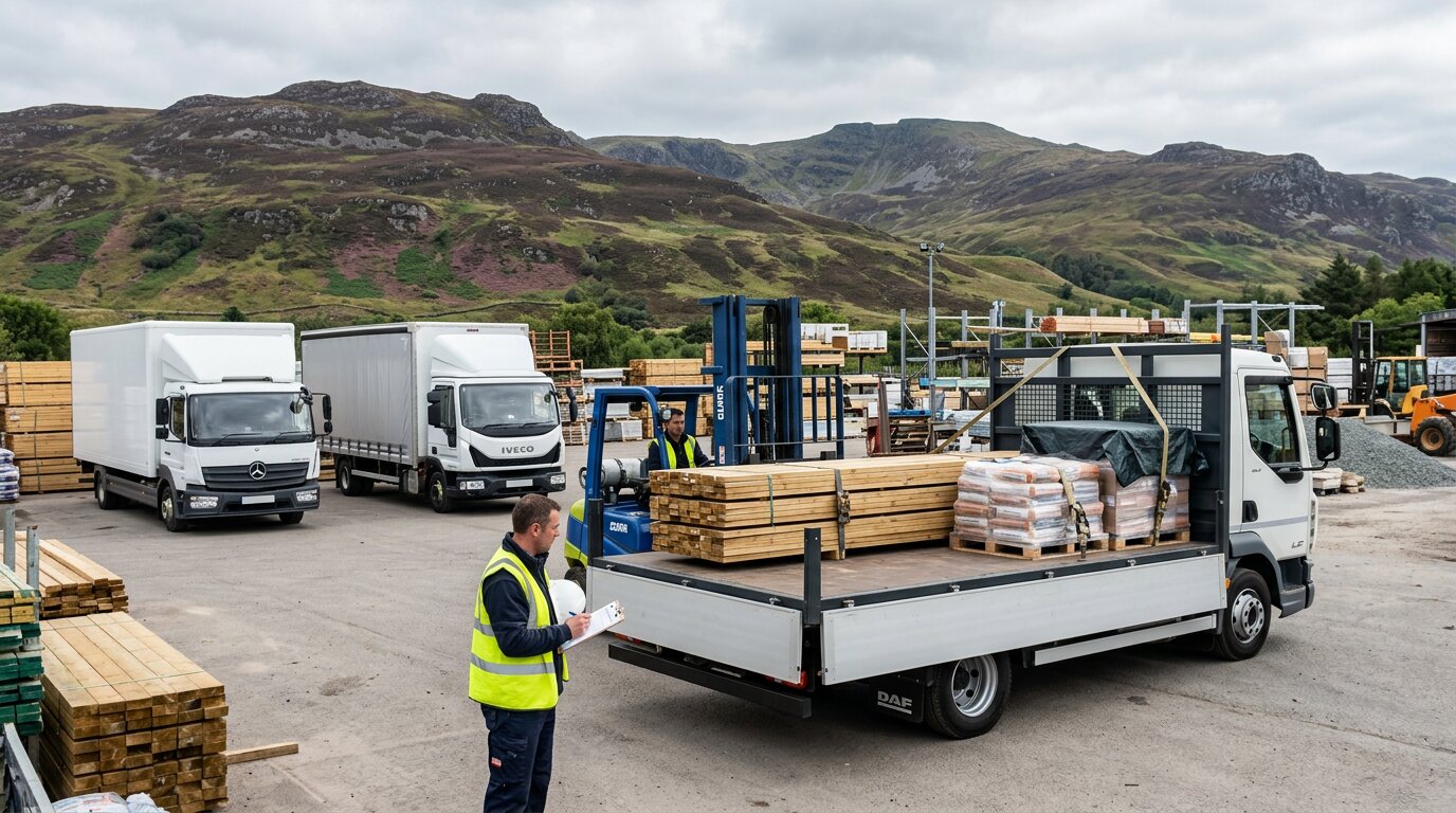 Truck or Flatbed for a Scottish Collection Job? Start with the Cargo